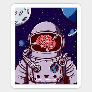 the astronauts Sticker